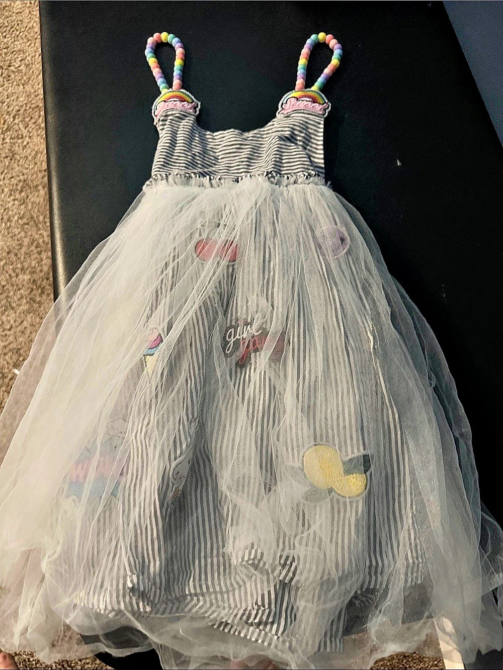Lola and The Boys Sweet Candy Lovers Patch Dress